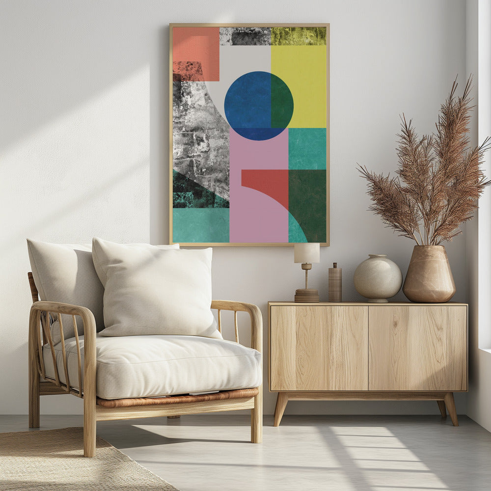 Geometric textures 3 | Poster