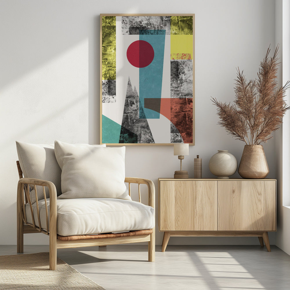 Geometric textures 4 | Poster