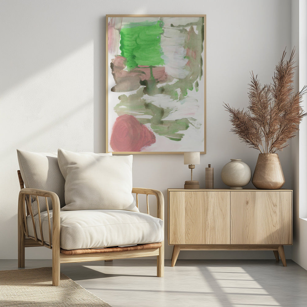 Aquarelle Organic Shapes 3 | Poster