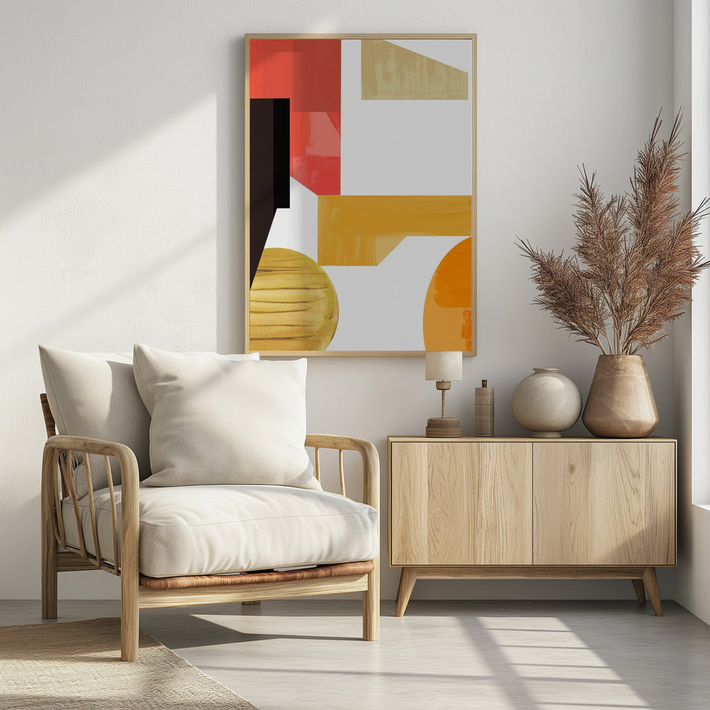 Geometric Warmth No3 | Poster