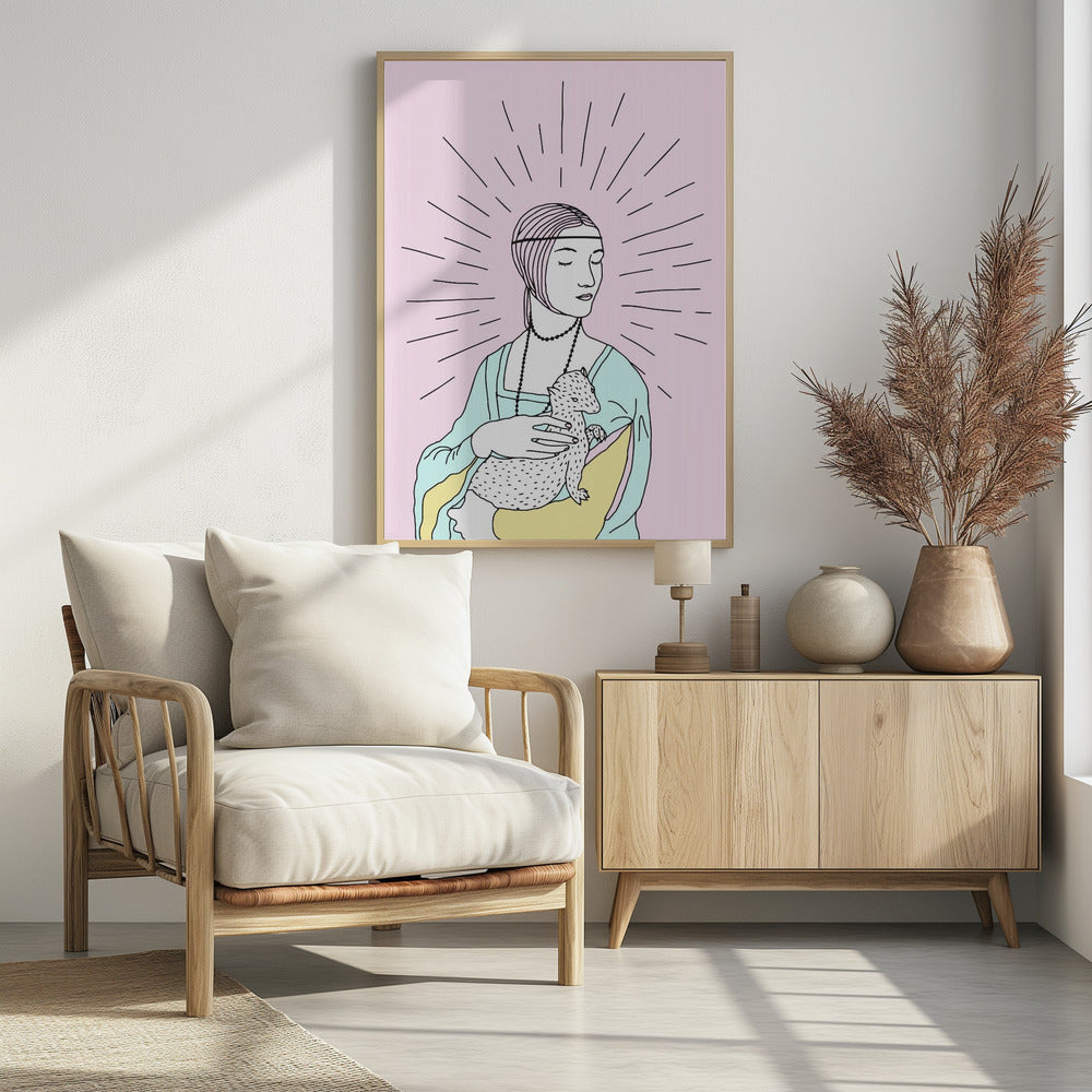 The Lady With An Ermin | Poster