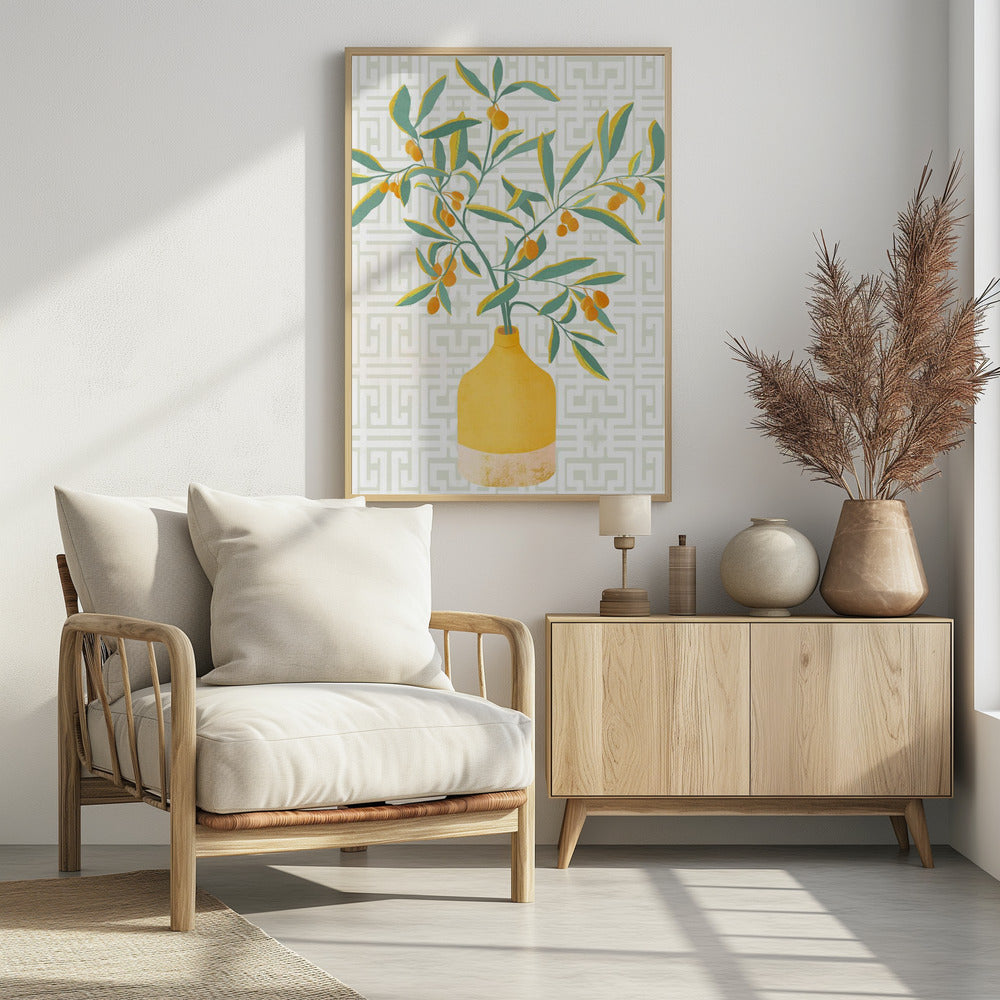 Chinese Citrus Tree | Poster