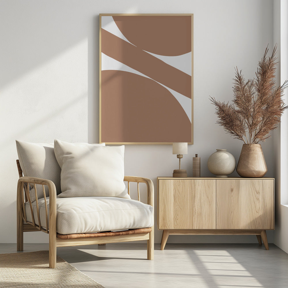 Abstract Mocha | Poster
