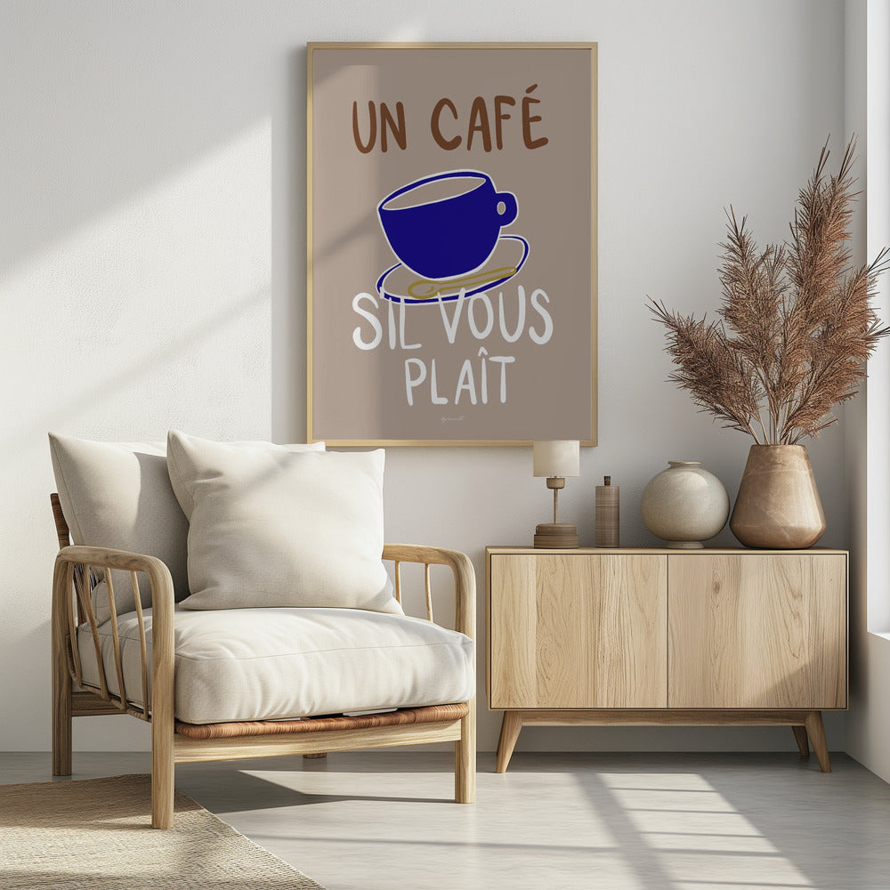 Un café | Poster
