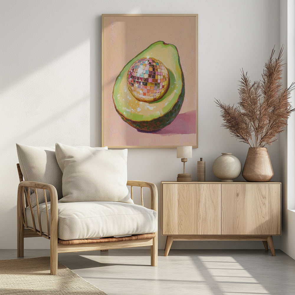 Disco Avocado Delight | Poster