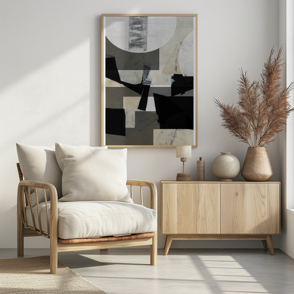 Monochrome Composition No. 1 | Poster