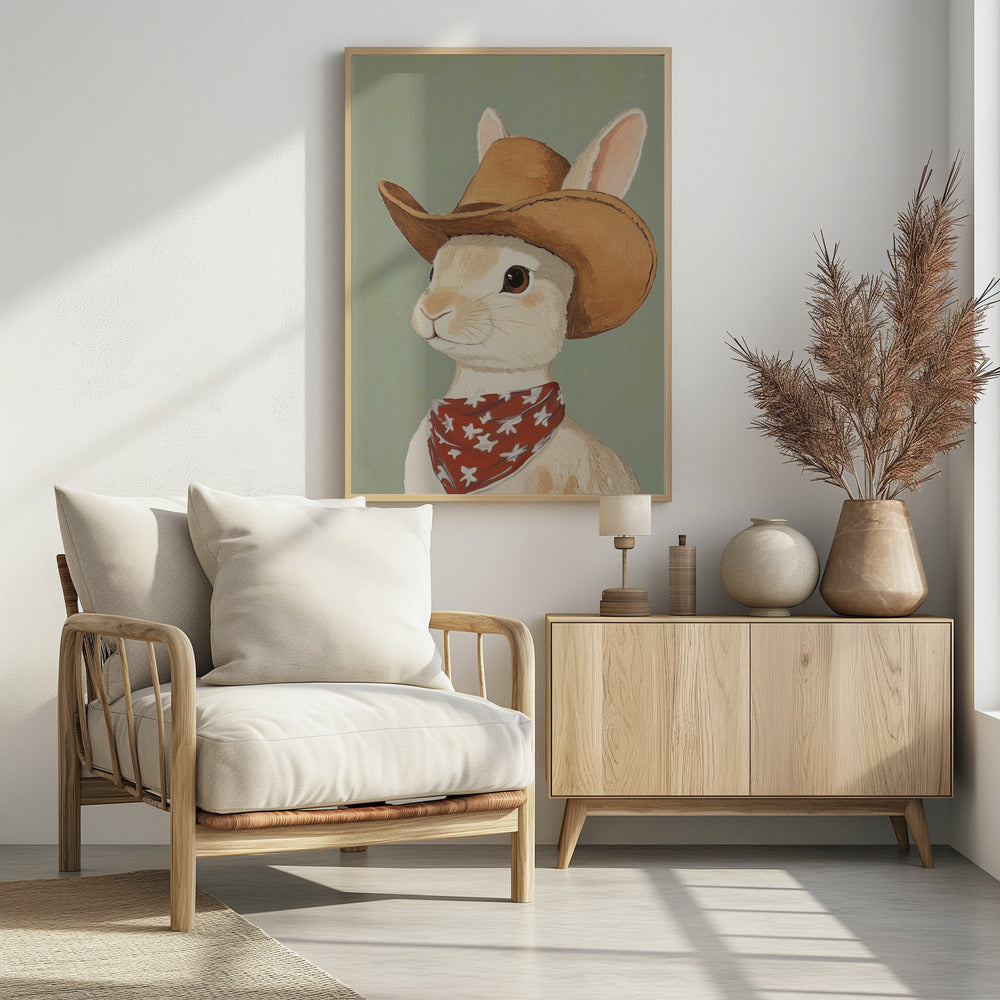 Cowboy Rabbit | Poster