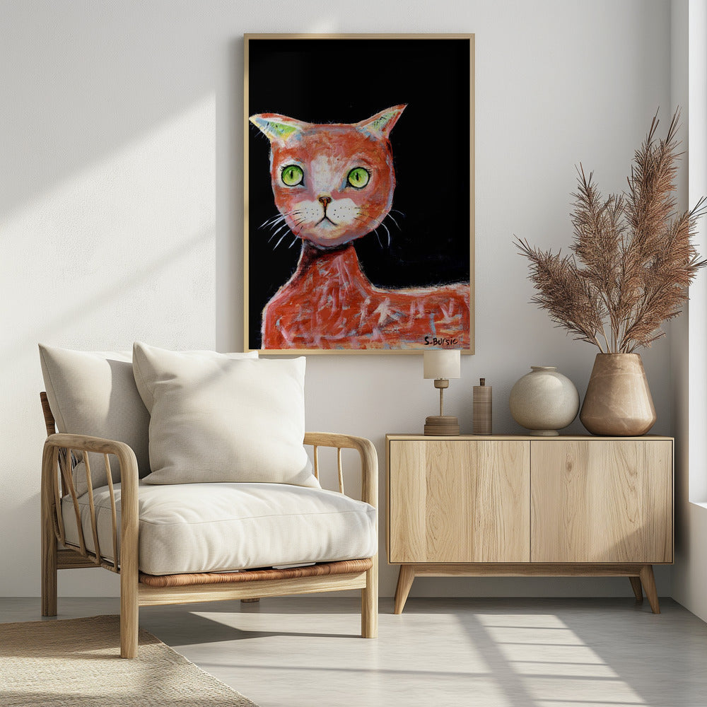 The Red  Cat | Poster