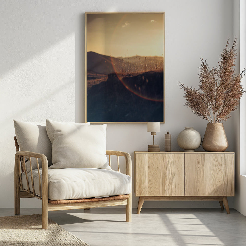 Golden Horizon Glow | Poster