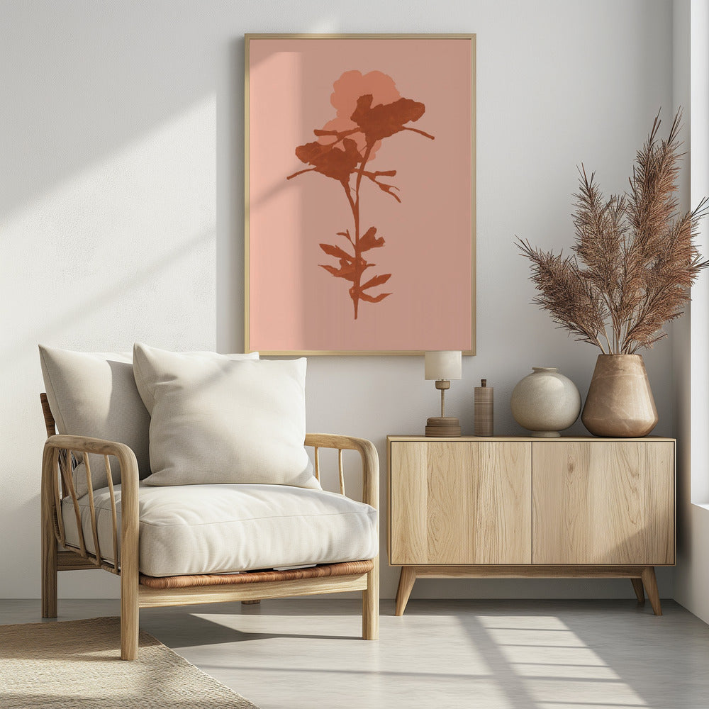 Floral Silhouette 7 | Poster
