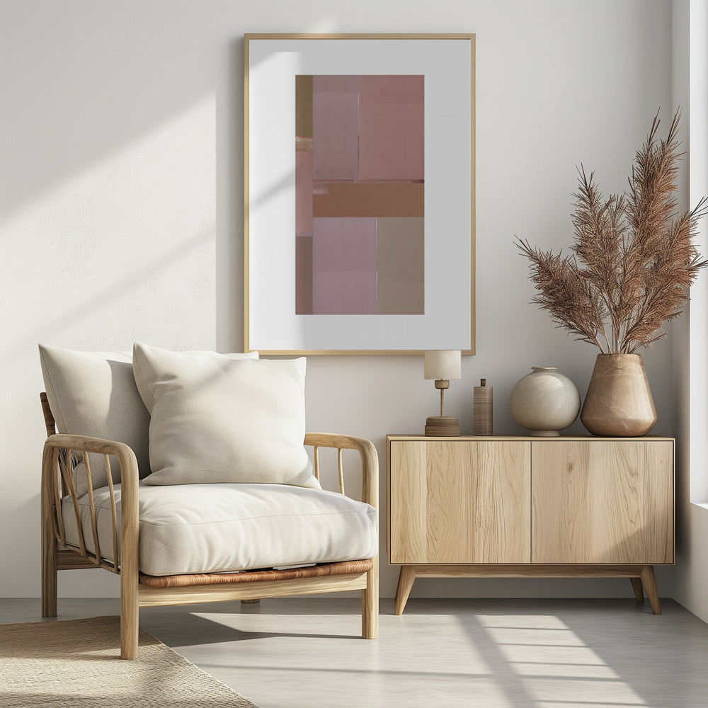 Abstract Textured Composition 7 | Poster