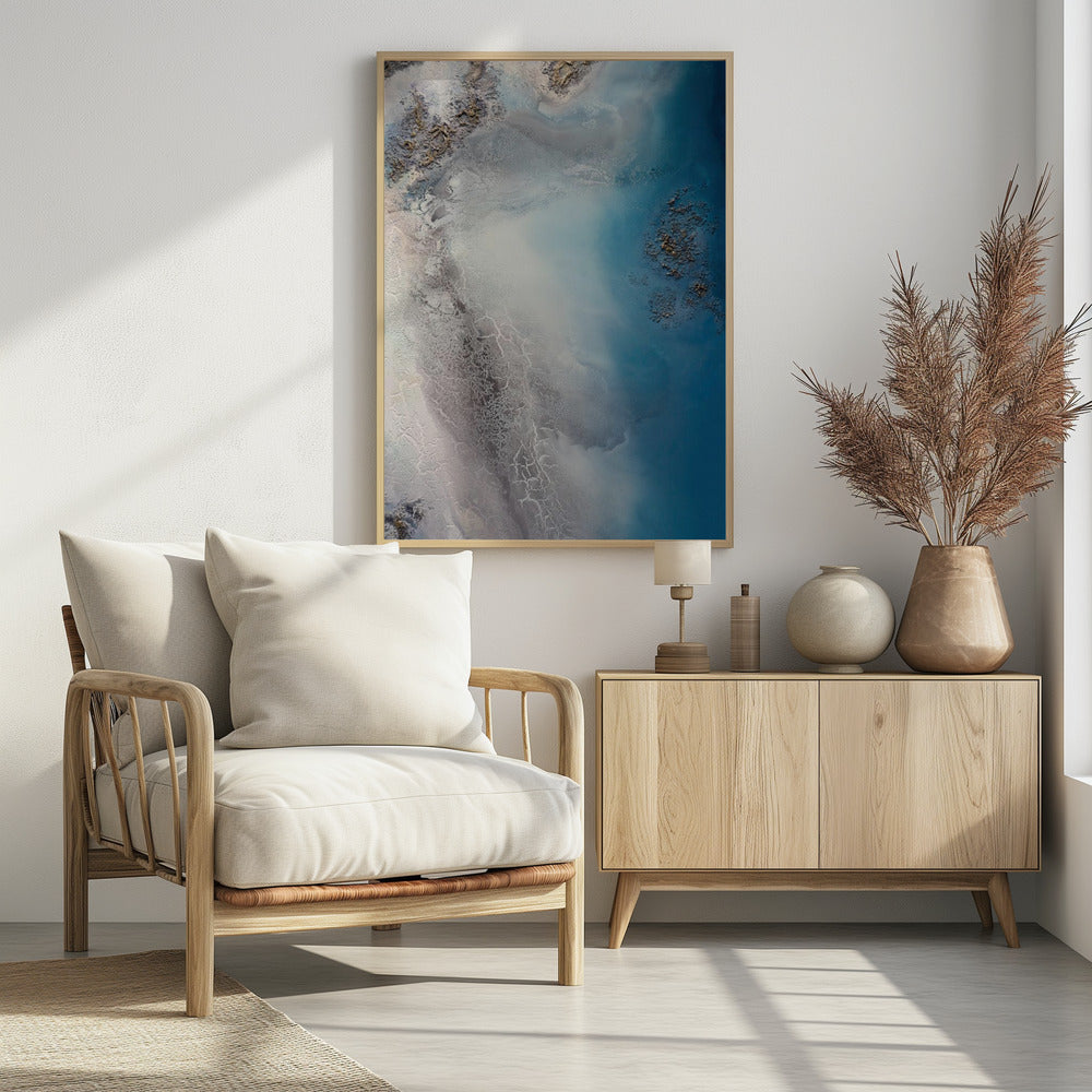 Aerial Beach  - Seaside Whispers 2 | Poster