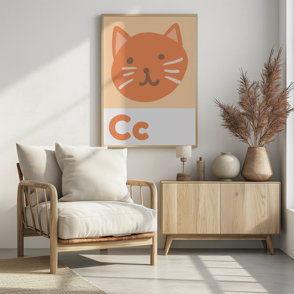 Cuddly Cat C | Poster
