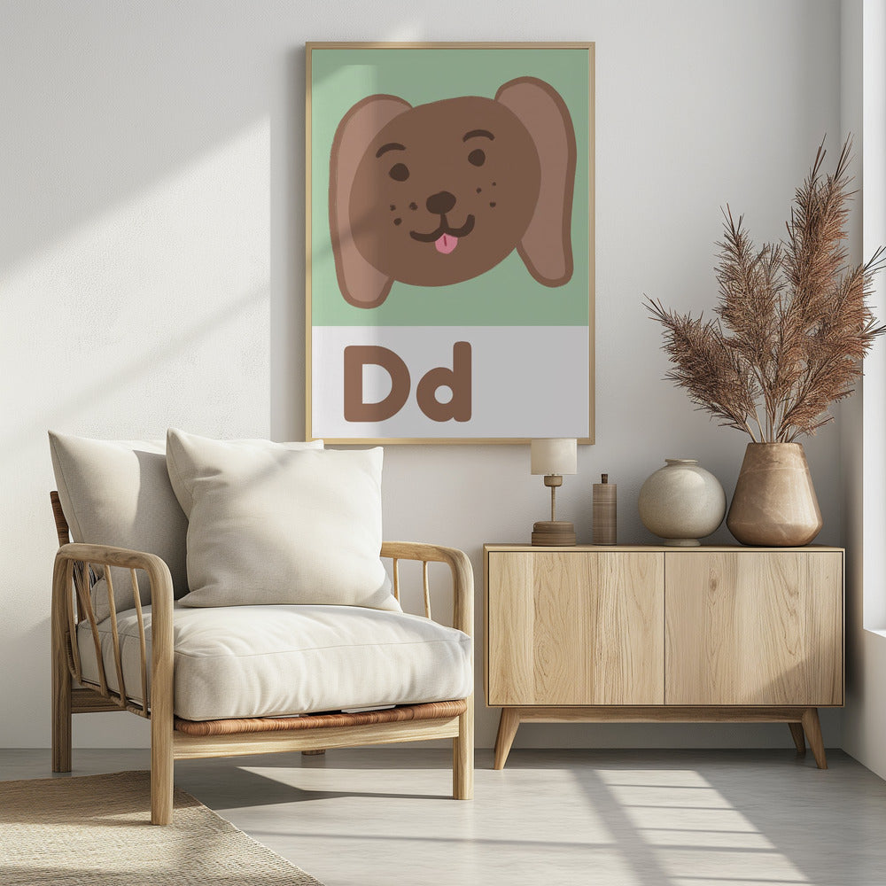 Puppy Alphabet Fun | Poster