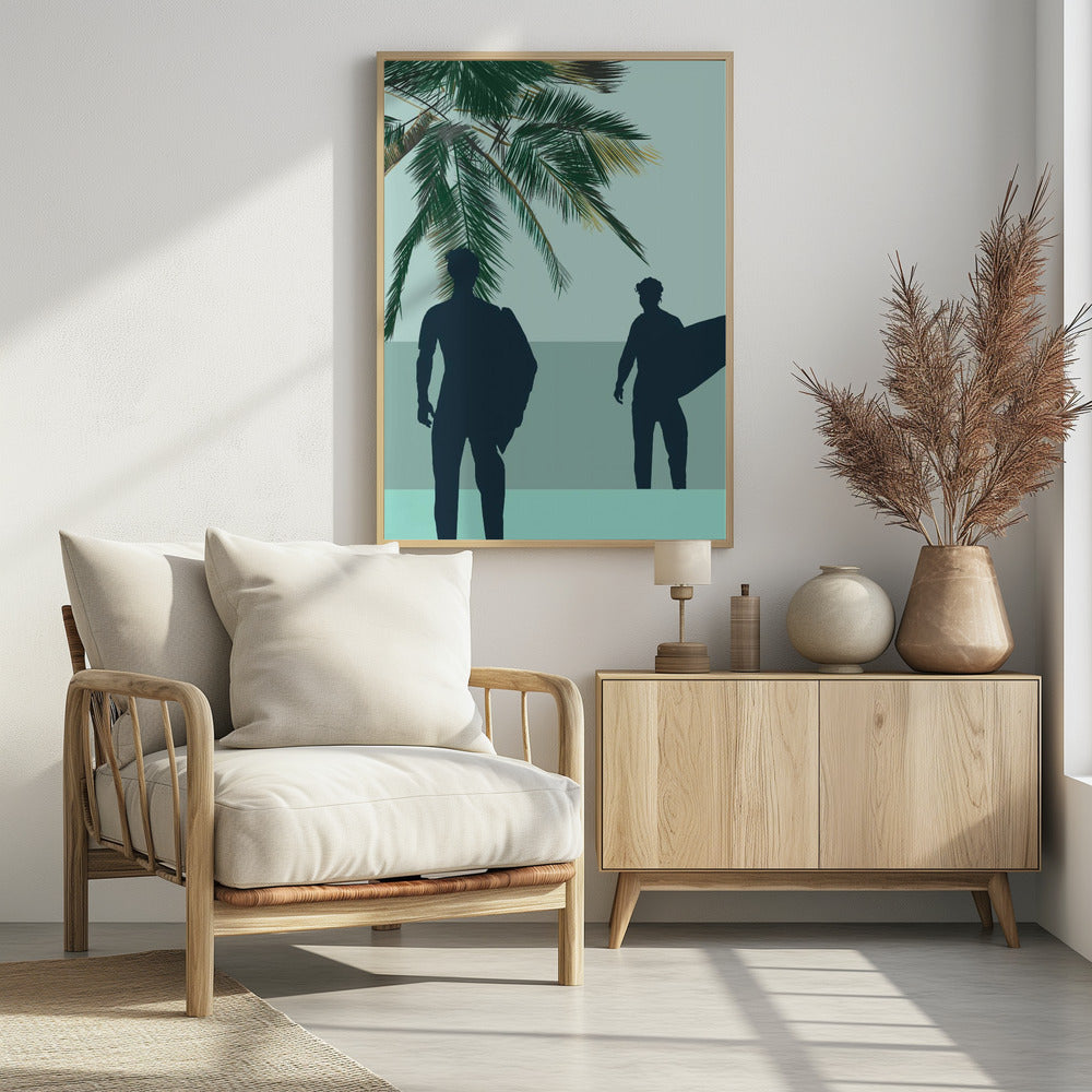 Surf Blue II | Poster