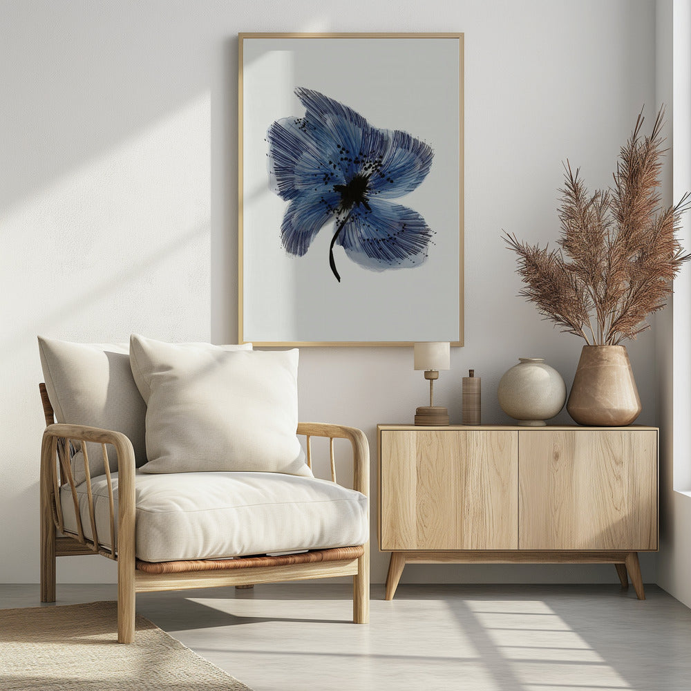 Blue Flower 3 | Poster