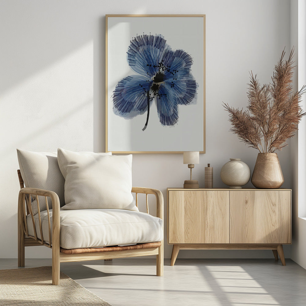 Blue Flower 1 | Poster