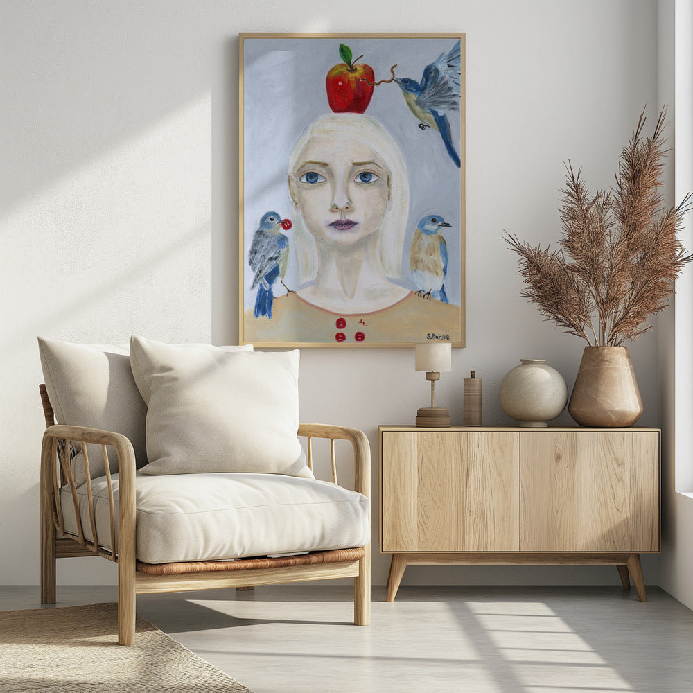 Nordic Woman Courage | Poster