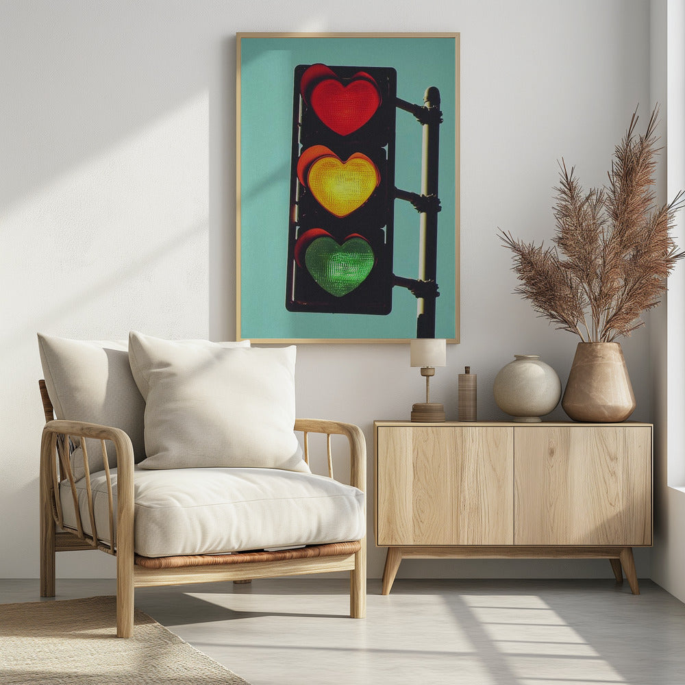 Traffic Light In Love | Poster