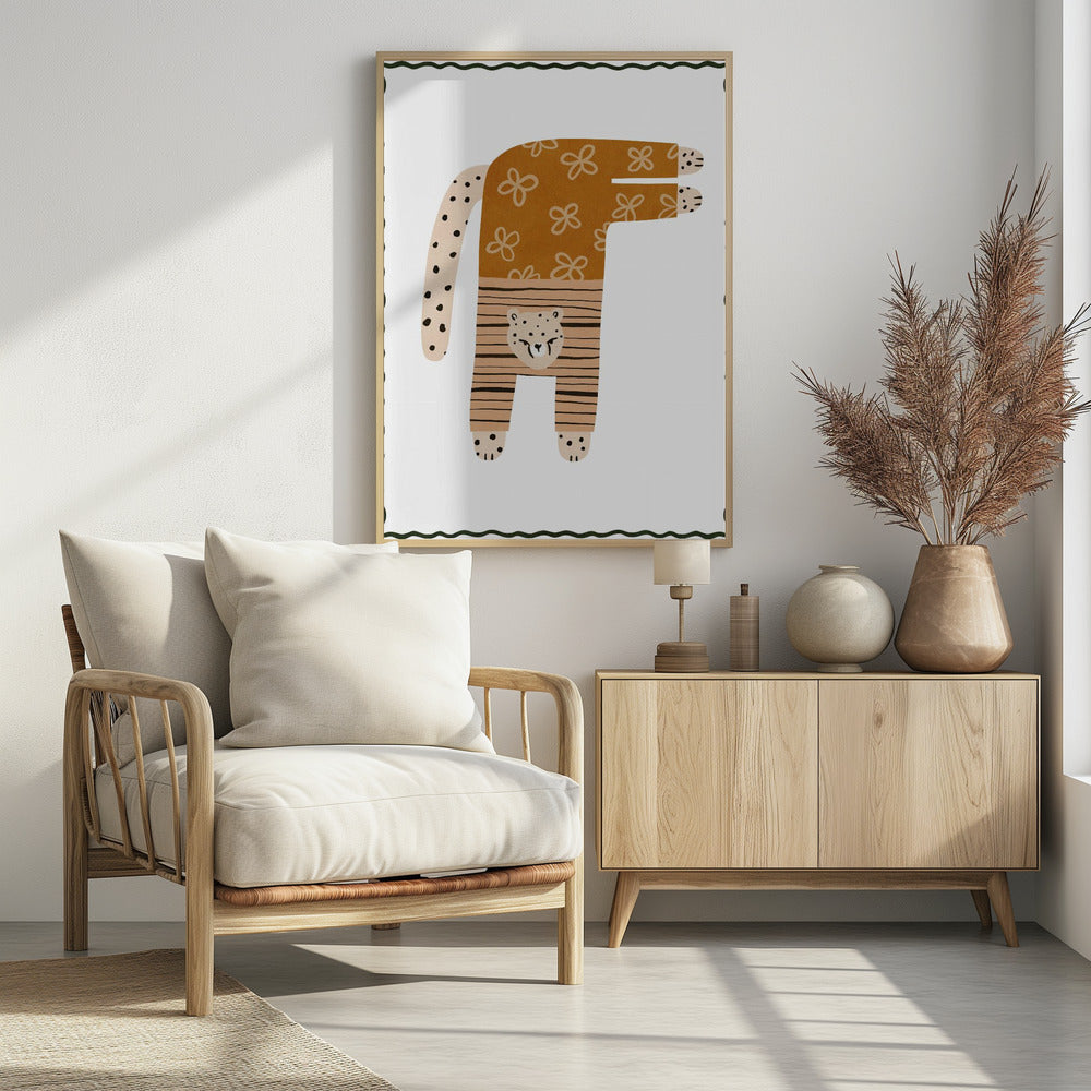 Whimsical Cheetah | Poster