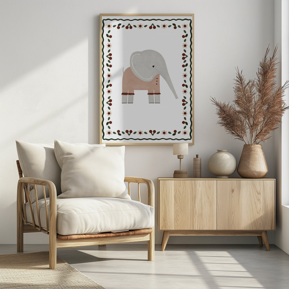 Elephant Elegance | Poster