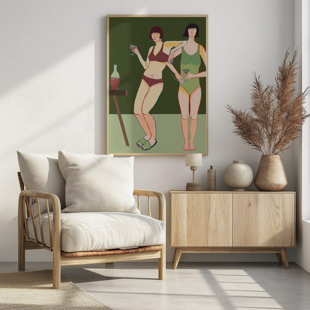 Loungin’ Ladies | Poster