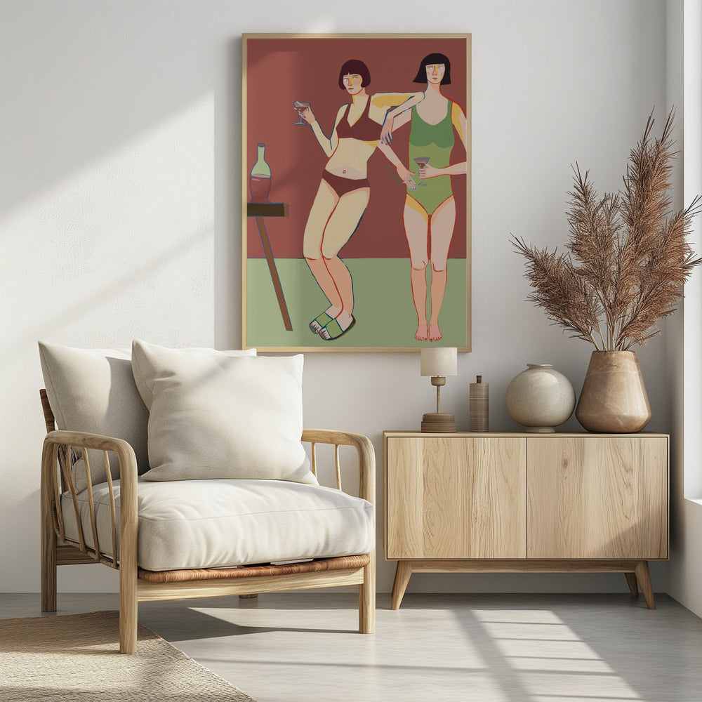 Loungin’ Ladies | Poster