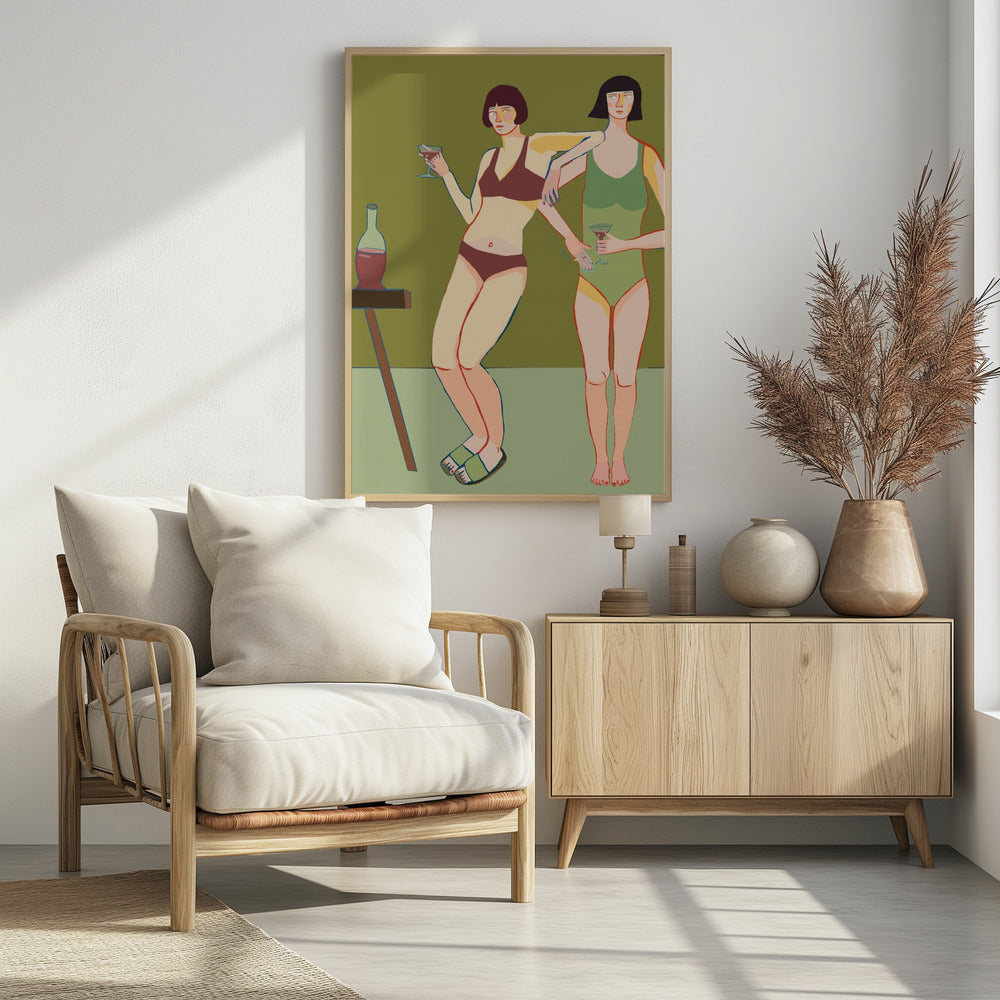 Loungin’ Ladies | Poster