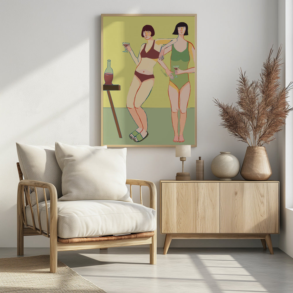 Loungin’ Ladies | Poster
