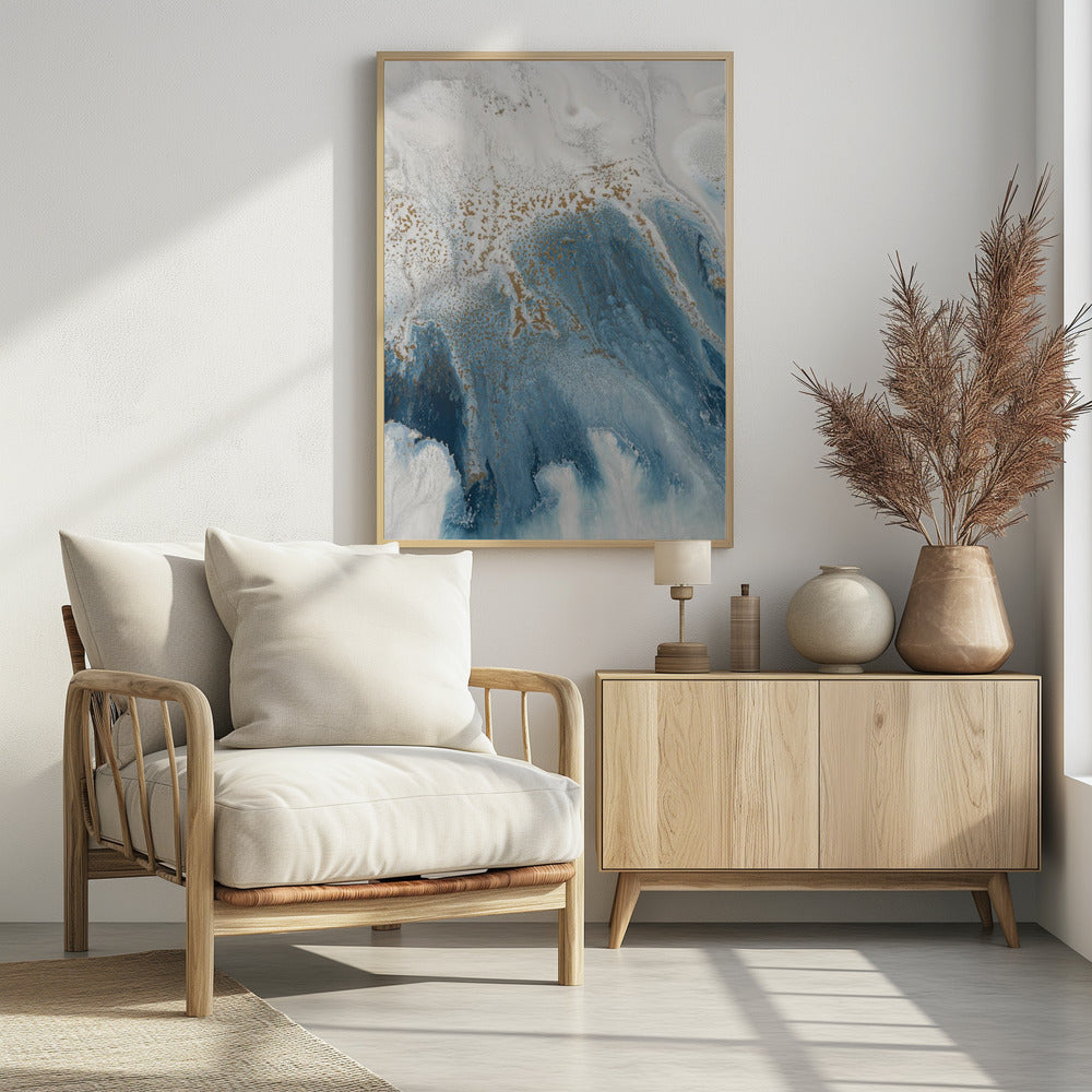 Tidal Shores - Fluid motion waves | Poster