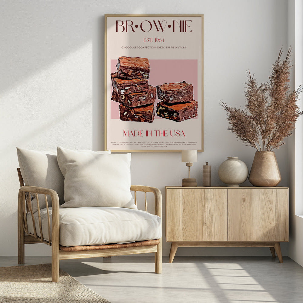 Choco Brownies Delight | Poster
