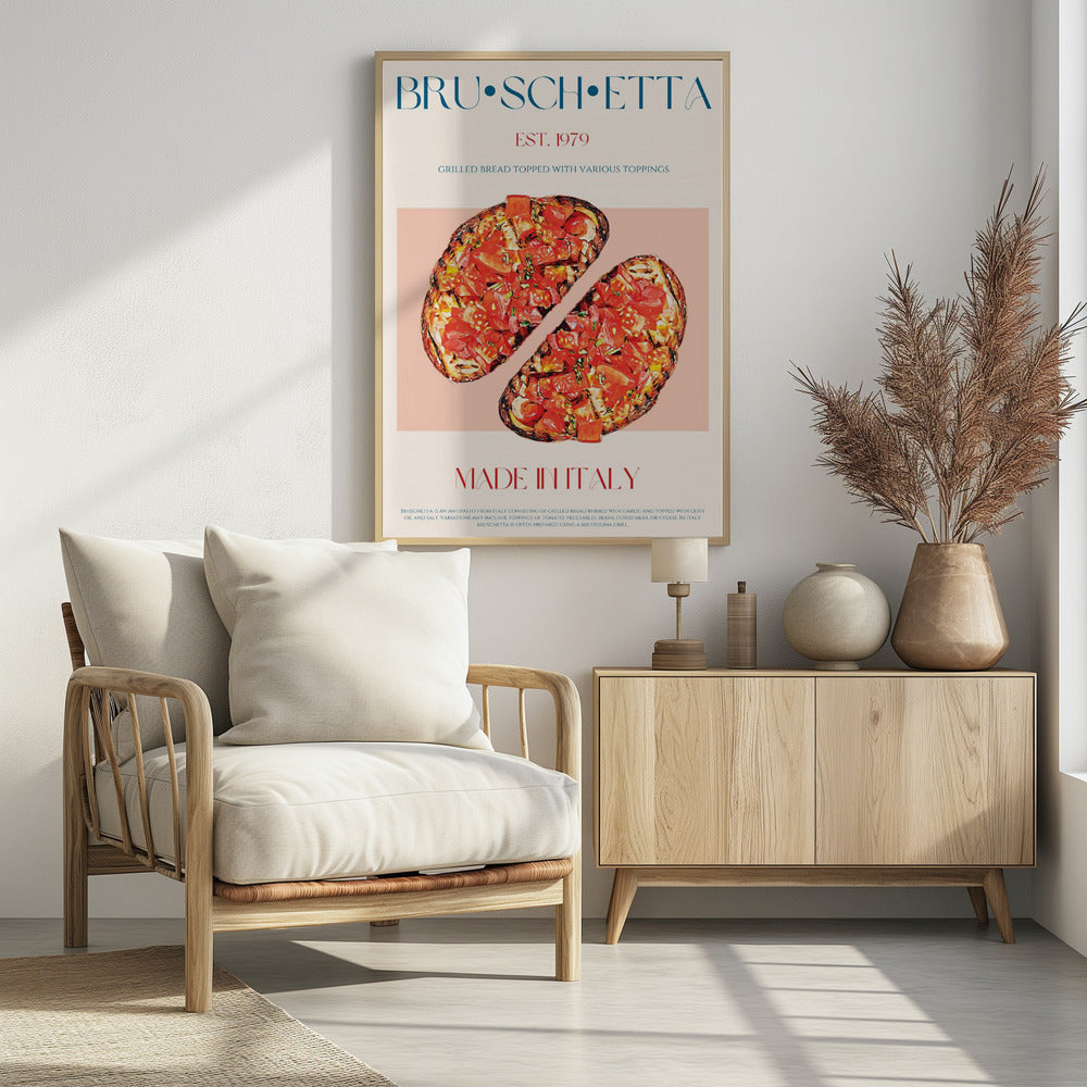 Flavorful Bruschetta | Poster