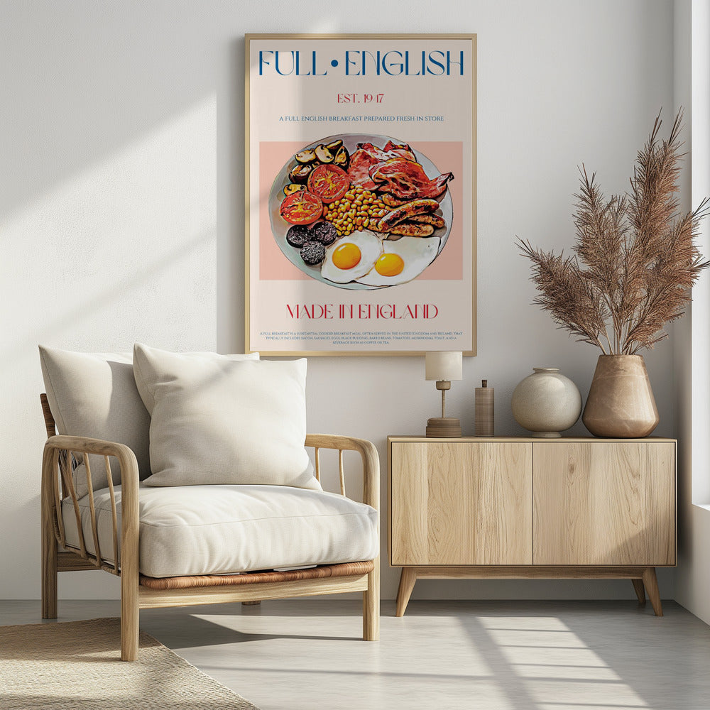 Traditional Full English Breakfast | Poster