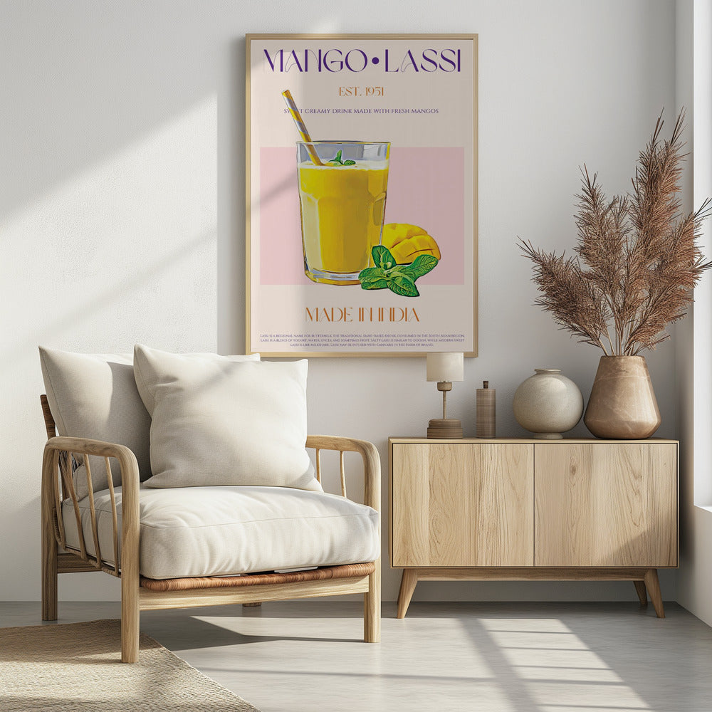 Mango Lassi Delight | Poster