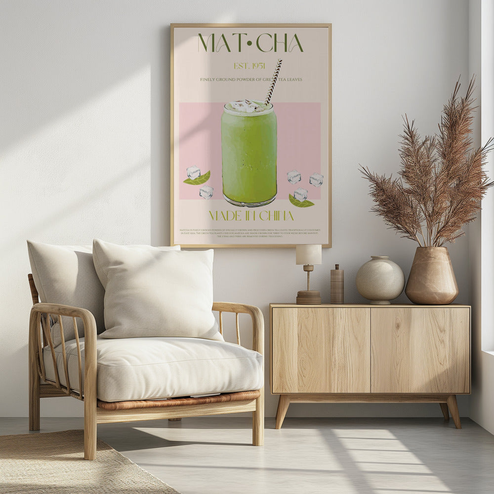 Chilled Matcha Drink | Poster