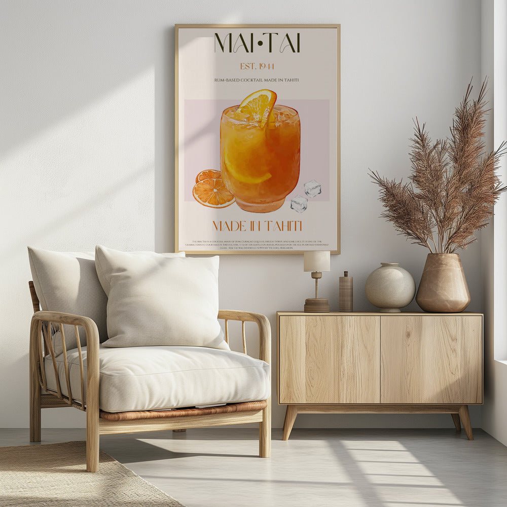 Orange Bliss Drink | Poster