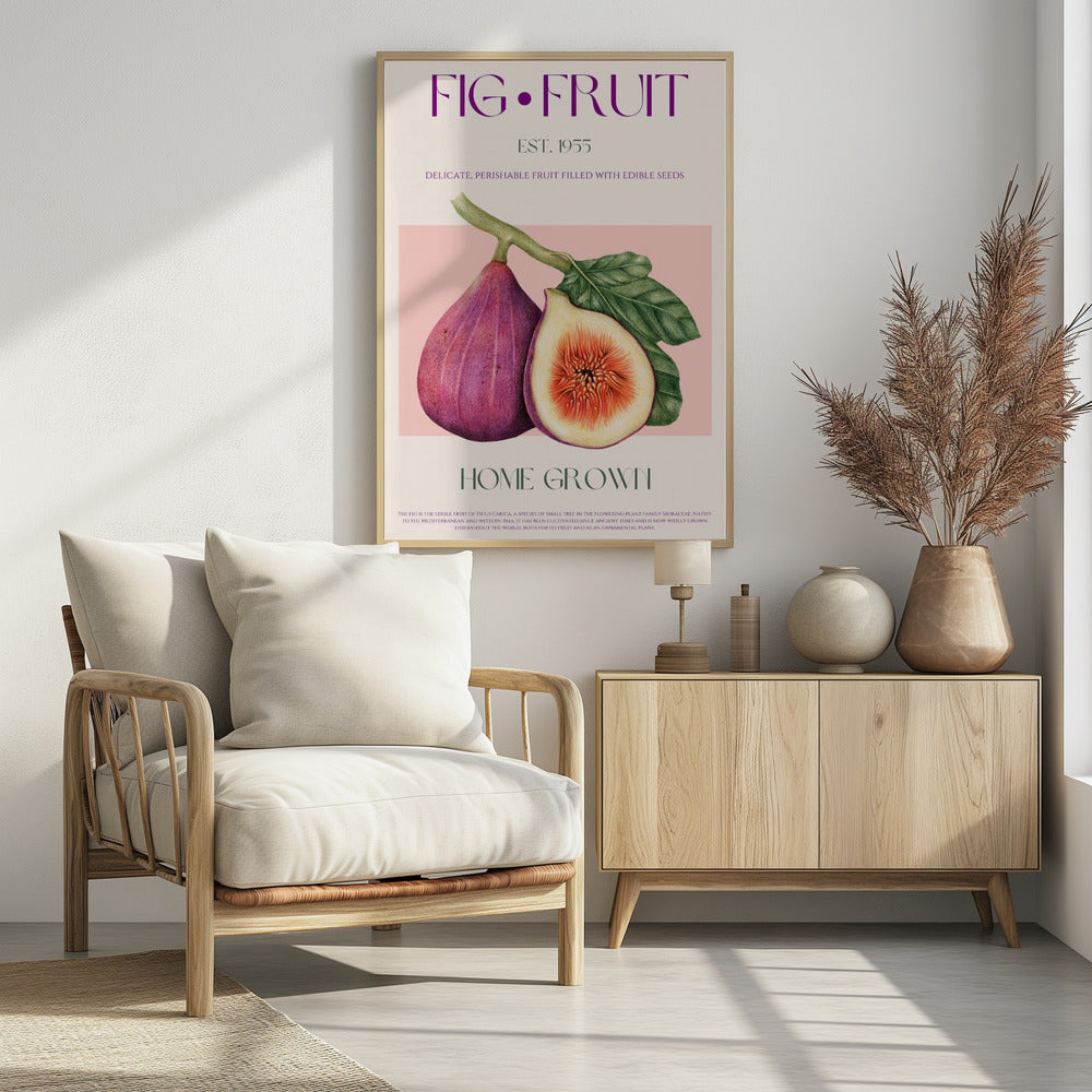 Vintage Fig Delight | Poster
