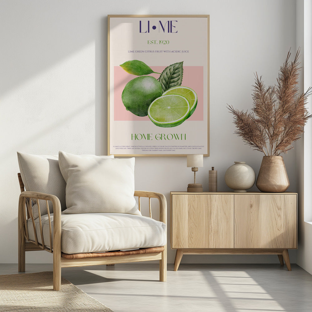 Zesty Green Delight | Poster