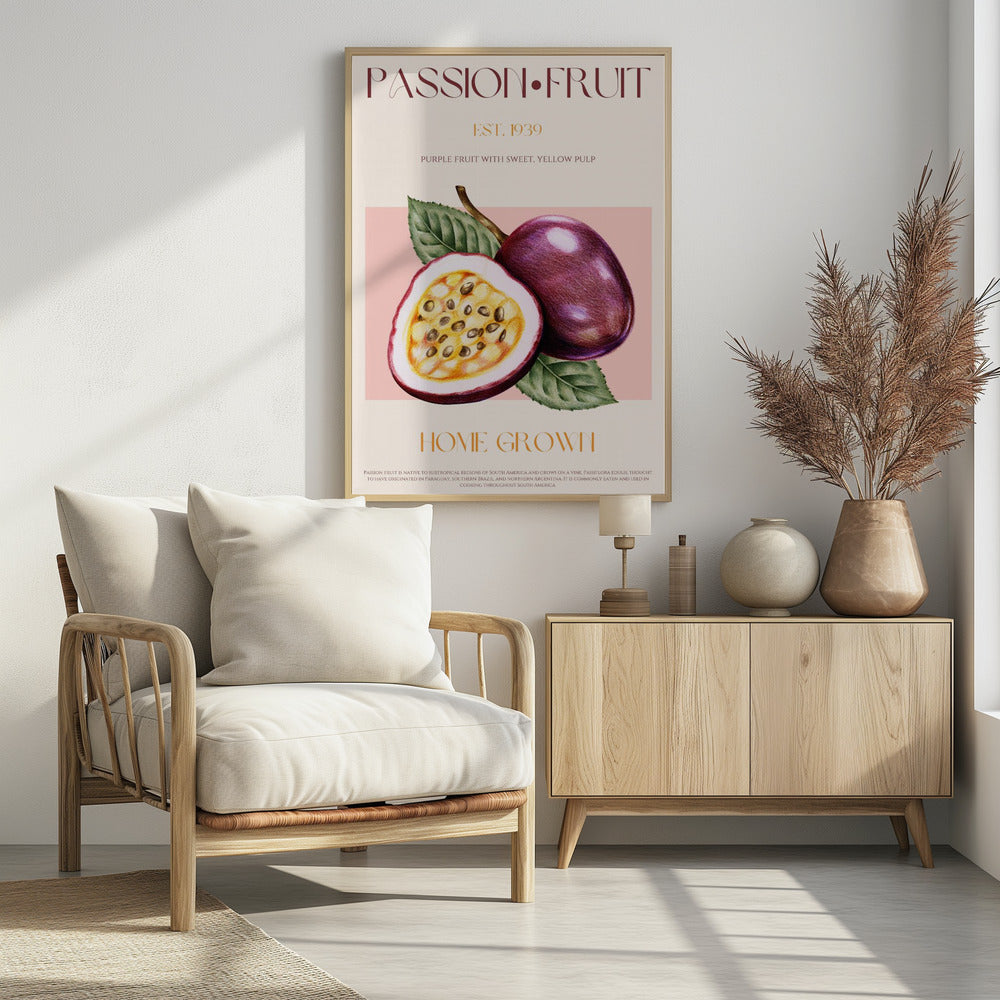 Vibrant Passionfruit | Poster