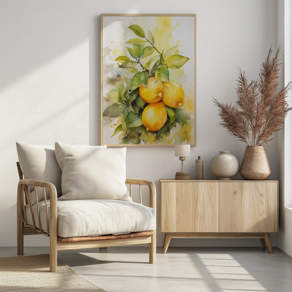 Lemons and Leaves | Poster