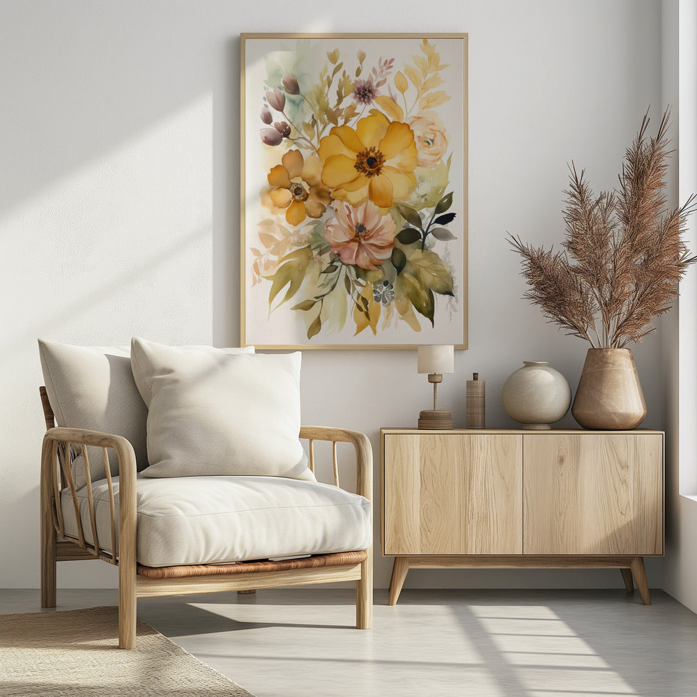 Summer Flowers No 5 | Poster