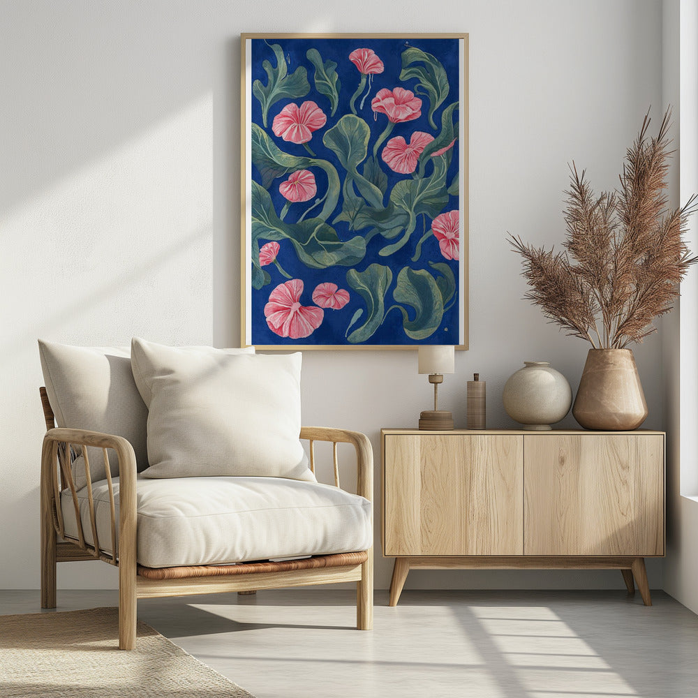 Petals and Swirls | Poster