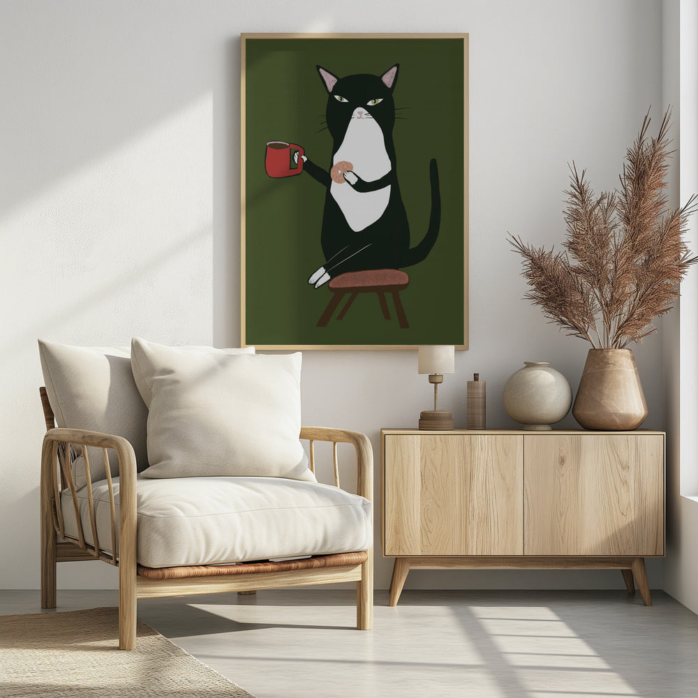 Coffee cat | Poster