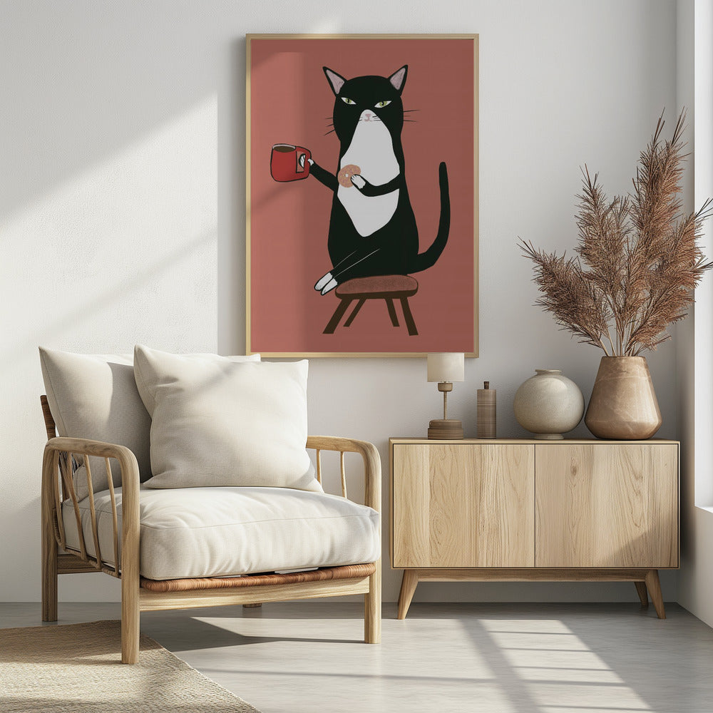 Coffee cat | Poster