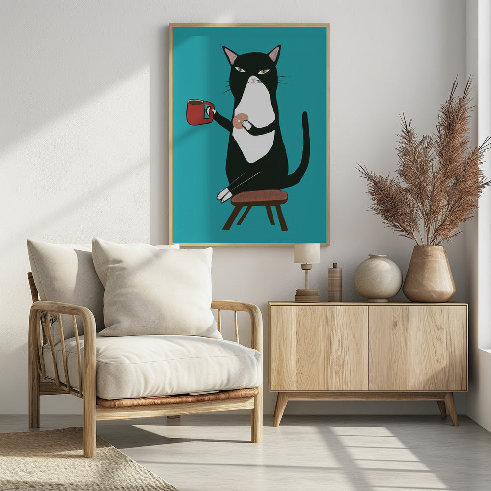 Coffee cat | Poster
