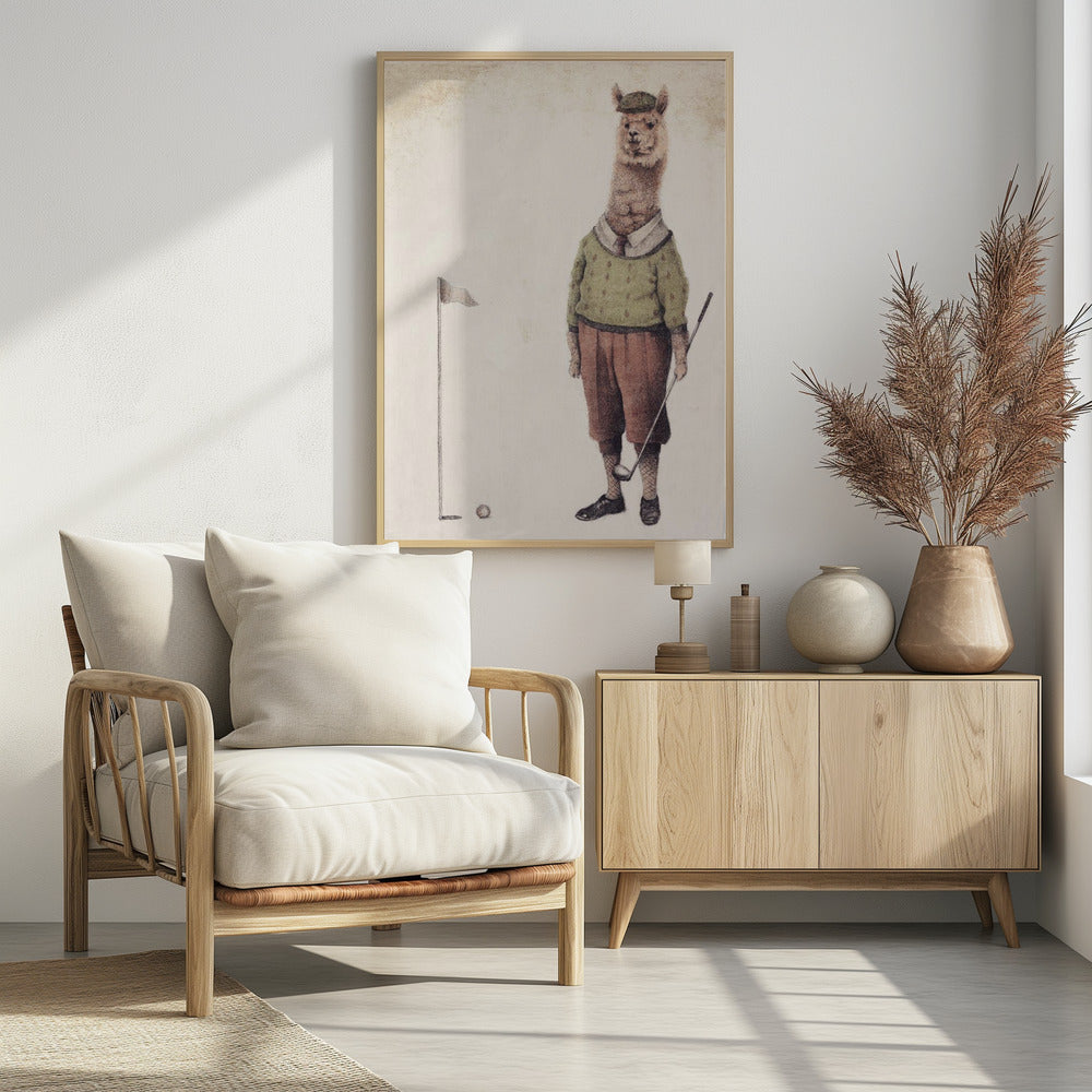 Alpaca Golf Club | Poster