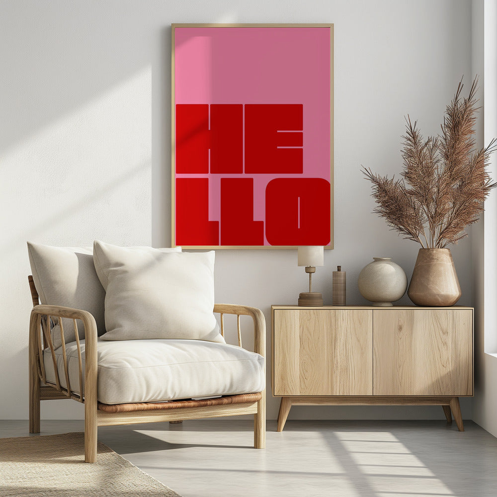 Bold Greeting Bliss | Poster
