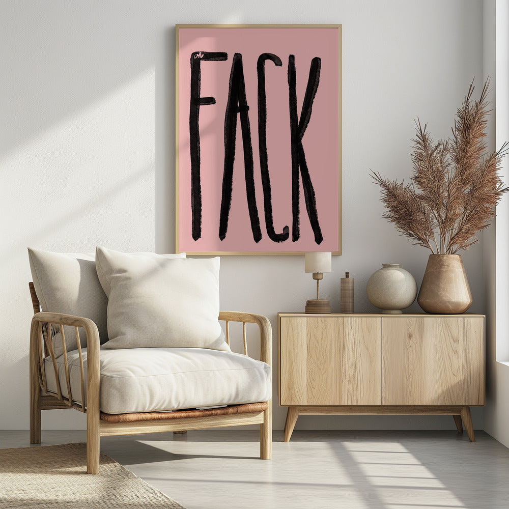 Bold Black Expression | Poster