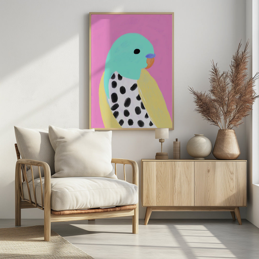 Polka Dot Parakeet | Poster