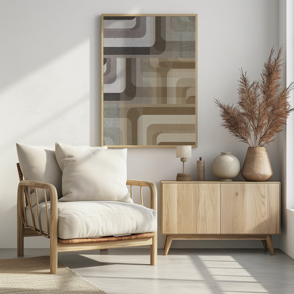 Analog Dreams Woven Stories Pattern | Poster